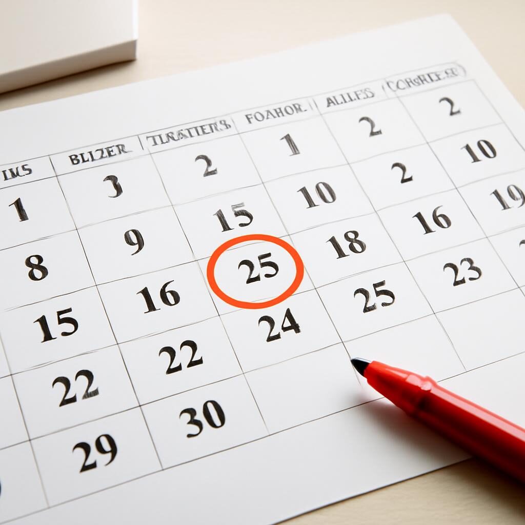 Calendrier actualisation mensuelle France Travail