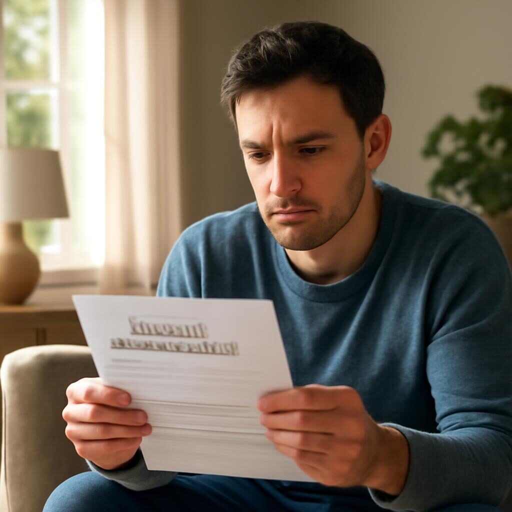 Demandeur d'emploi consultant sa notification d'allocation chômage