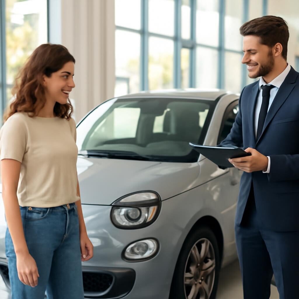 Crédit auto sans CDI : essayer une voiture en concession
