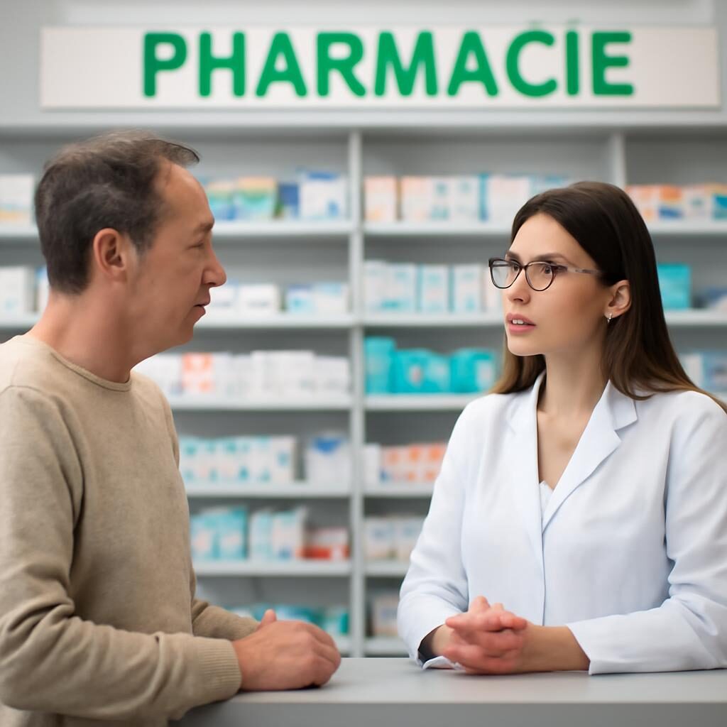 CSS conditions 2026 : patient à la pharmacie avec carte Vitale