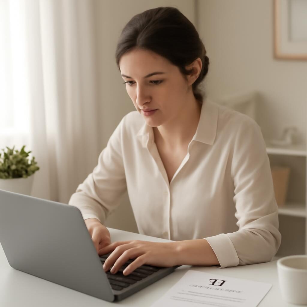 CV ATS 2026 : rédaction sur ordinateur portable