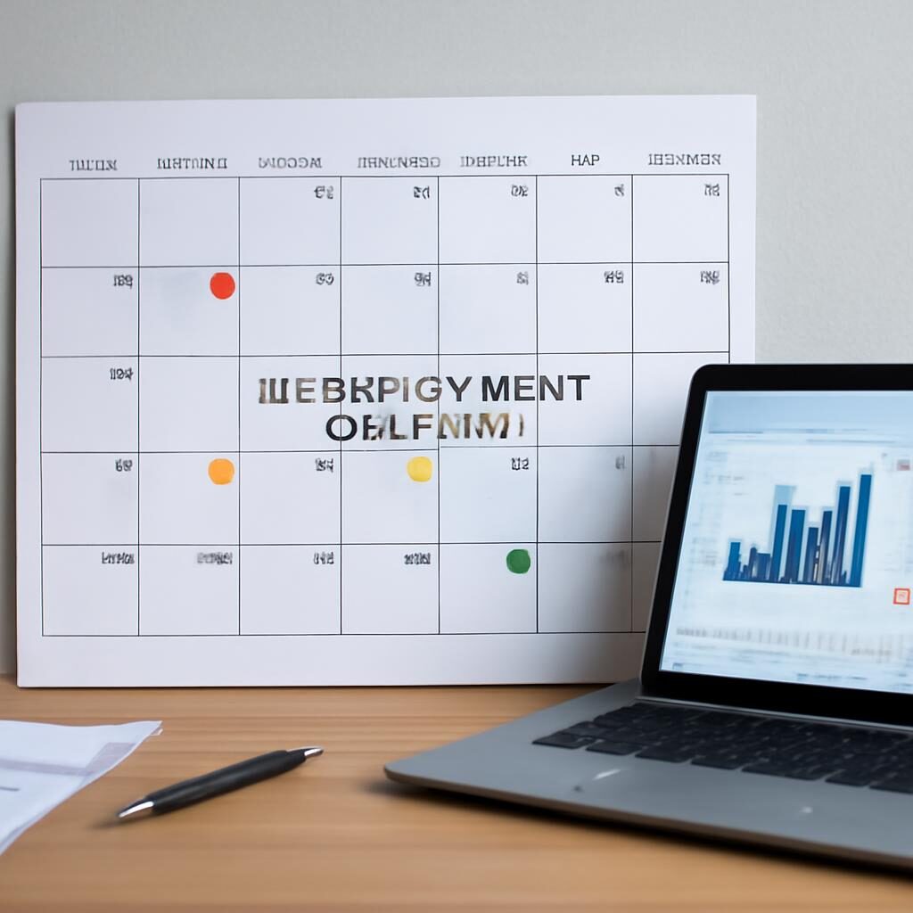 Calendrier de versement de l'ARE