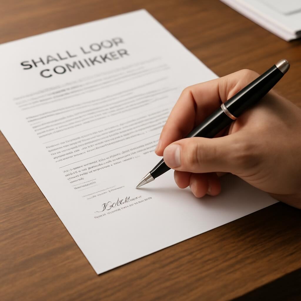 Signature d'un contrat de microcrédit social en agence