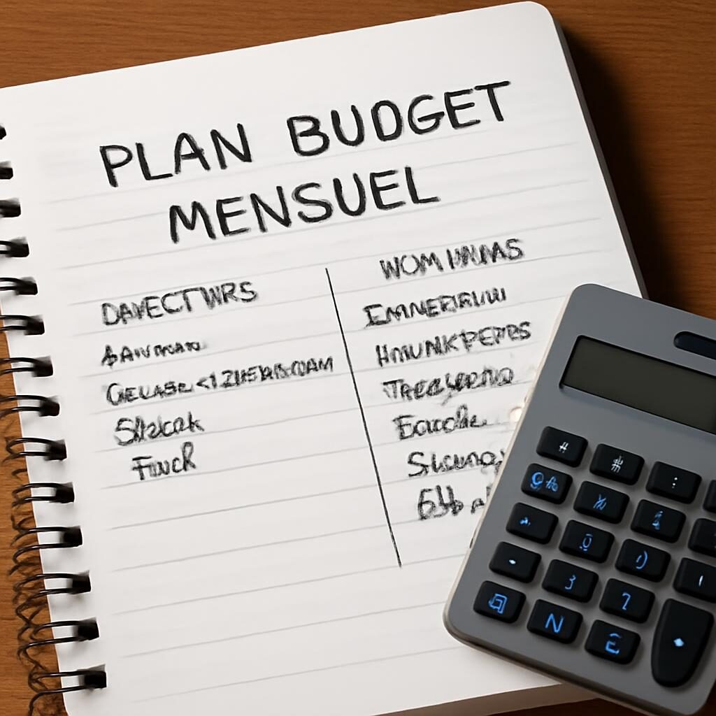 Cahier de budget familial avec calcul du RSA