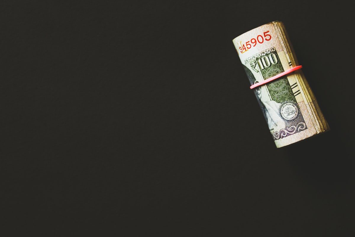 Billets euros pour financement chômeur