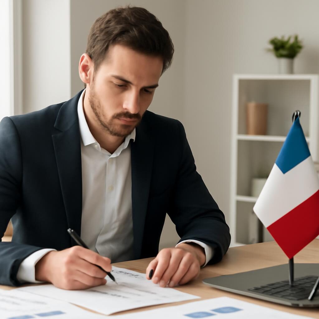 NACRE accompagnement : porteur de projet preparant son business plan