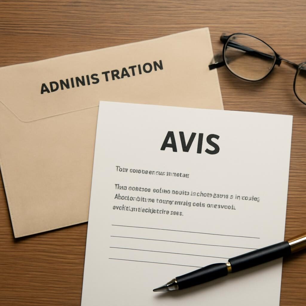 Notification de radiation France Travail sur courrier officiel